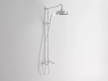 CARUSO - Wall-mounted shower panel with hand shower with overhead shower by Park Avenue - view 2